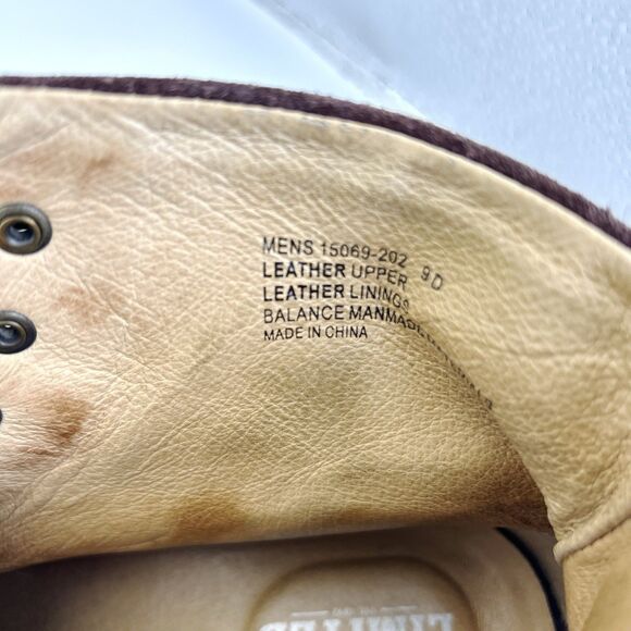 Florsheim Limited Indie Boots Mens Sz 9 D Brown Leather Cap Toe Lace Up 15069 main image 11